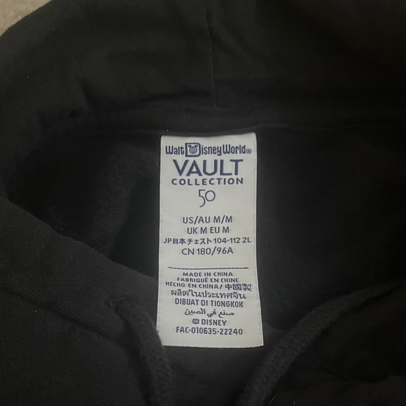 Vintage 50th edition Walt Disney World Hoodie - Picture 6 of 6